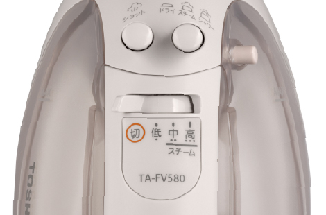東芝コードレスアイロン　TA-FV580　スタンダードモデル　3段階温度設定